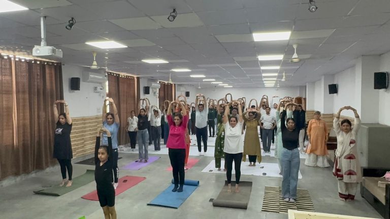 Yoga for Health, Harmony & Happiness: International Yoga Day Preparatory Programme at GRGI